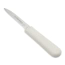 Dexter Russell S104SC-PCP SANI-SAFE® 3 1/4" Paring Knife w/ Polypropylene White Handle, Carbon Steel thumbnail 2