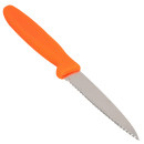 Dexter Russell S105SC-PCP SANI-SAFE® 3 1/2" Paring Knife w/ Polypropylene Orange Handle, Carbon Steel thumbnail 2
