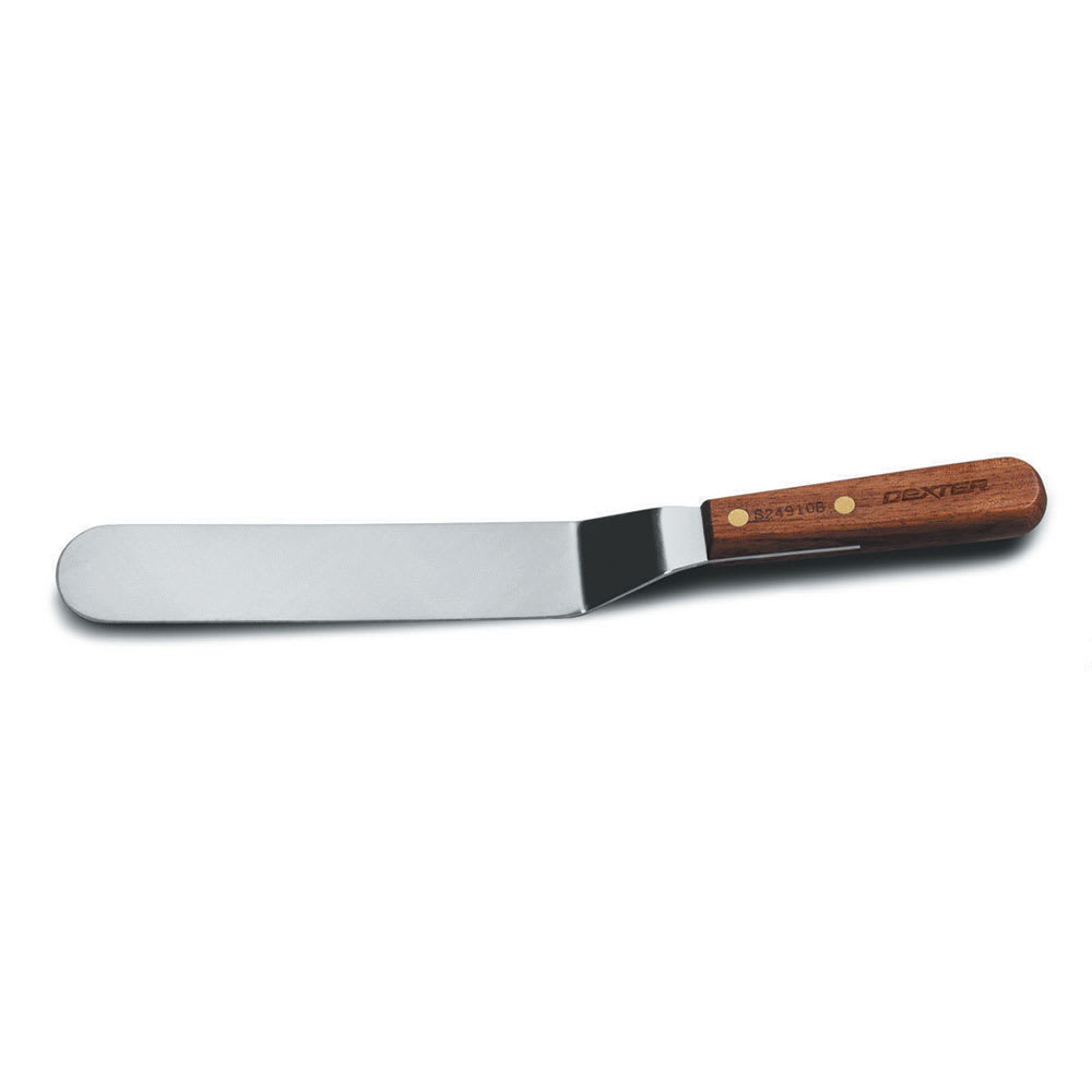 Dexter Russell S24910B 10" Spatula w/ Rosewood Handle, Stainless Steel