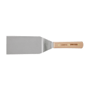 Dexter Russell 2386H-6 6"x3" Hamburger Turner w/ Beech Handle, Carbon Steel thumbnail 2