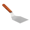 Dexter Russell 85859 5"x4" Hamburger Turner w/ Rosewood Handle, Stainless Steel thumbnail 5