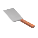 Dexter Russell 85869 6"x5" Hamburger Turner w/ Rosewood Handle, Stainless Steel thumbnail 2