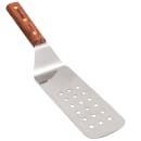 Dexter Russell PS8698 8"x3" Perforated Turner w/ Rosewood Handle, Stainless Steel thumbnail 2