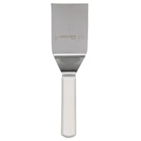 Dexter Russell S286-4 SANI-SAFE® 4"x3" Hamburger Turner w/ Polypropylene White Handle, Stainless Steel thumbnail 3