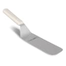 Dexter Russell S286-8 SANI-SAFE® 8"x3" Cake Turner w/ Polypropylene White Handle, Stainless Steel thumbnail 2
