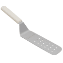 Dexter Russell PS286-8 SANI-SAFE® 8"x 3" Perforated Turner w/ Polypropylene White Handle, Stainless Steel thumbnail 2