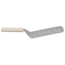 Dexter Russell PS286-8 SANI-SAFE® 8"x 3" Perforated Turner w/ Polypropylene White Handle, Stainless Steel thumbnail 3