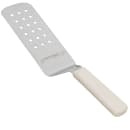 Dexter Russell PS286-8 SANI-SAFE® 8"x 3" Perforated Turner w/ Polypropylene White Handle, Stainless Steel thumbnail 4
