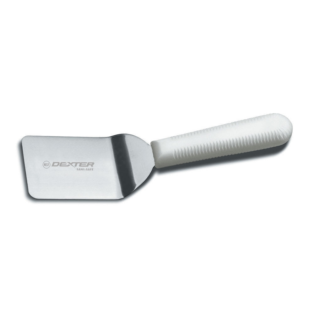 Dexter Russell S171PCP SANI-SAFE® 2 1/2" Mini Turner w/ Polypropylene White Handle, Stainless Steel