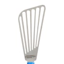 Dexter Russell 19673H SANI-SAFE® 6 1/2" Slotted Fish Turner w/ Soft Blue Rubber Handle, Stainless Steel thumbnail 4