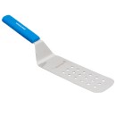 Dexter Russell PS286-8H-PCP SANI-SAFE® 8"x 3" Perforated Turner w/ Polypropylene Blue Handle, Stainless Steel thumbnail 2