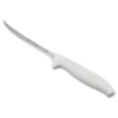 Dexter Russell SGL155NSC-PCP 5 1/2" Utility Knife w/ Polypropylene White Handle, Carbon Steel thumbnail 2