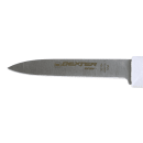 Dexter Russell SG104-PCP 3 1/4" Paring Knife w/ Soft White Rubber Handle, Carbon Steel thumbnail 4
