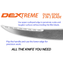 Dexter Russell 24912 8" Dual Edge Flexible Fillet Knife w/ Orange Silicone Handle, High Carbon Steel thumbnail 5