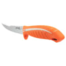 Dexter Russell 24913 8" Dual Edge Stiff Fillet Knife w/ Orange Silicone Handle, High Carbon Steel thumbnail 2