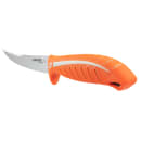 Dexter Russell 24914 10" Dual Edge Stiff Fillet Knife w/ Orange Silicone Handle, High Carbon Steel thumbnail 2