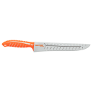 Dexter Russell 24914 10" Dual Edge Stiff Fillet Knife w/ Orange Silicone Handle, High Carbon Steel thumbnail 3