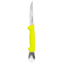 Dexter Russell P11893C 5" Cut & Gut Knife w/ Polypropylene Yellow Handle, Carbon Steel thumbnail 3