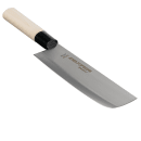 Dexter Russell P47004 6 1/2" Nakiri Knife w/ Magnolia Wood Handle, Stainless Steel thumbnail 2