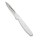 Dexter Russell P94843 3 1/8" Paring Knife w/ Polypropylene White Handle, Carbon Steel thumbnail 2