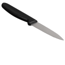 Dexter Russell P94843B 3 1/8" Paring Knife w/ Polypropylene Black Handle, Carbon Steel thumbnail 2