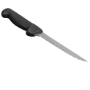 Dexter Russell P94847B 6" Utility Knife w/ Polypropylene Black Handle, Carbon Steel thumbnail 2