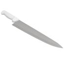 Dexter Russell P94806 12" Chef's Knife w/ Polypropylene White Handle, Carbon Steel thumbnail 2