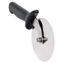 Dexter Russell P94ZZA-4 4" Pizza Cutter w/ Black Plastic Handle, Carbon Steel thumbnail 2
