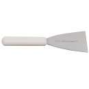 Dexter Russell P94850 4" Stiff Scraper w/ Polypropylene Handle, Stainless Steel thumbnail 4