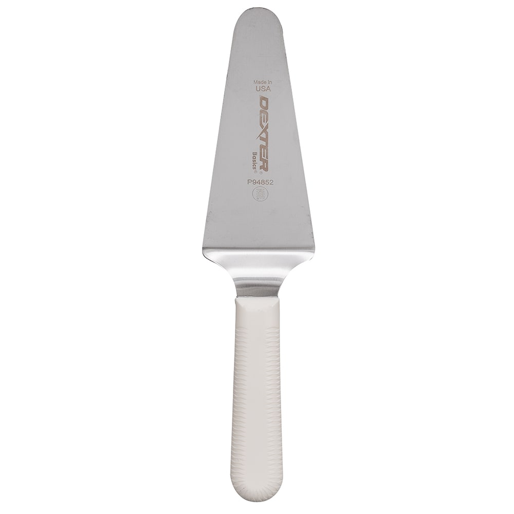 Dexter Russell P94852 4 1/2" x 2 1/4" Pie Knife w/ Polypropylene Handle, Stainless Steel