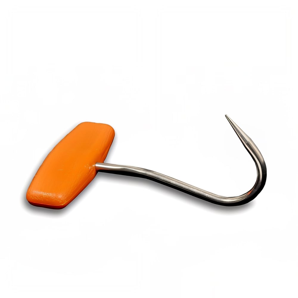 Dexter Russell T324 PLAS 3 3/8" Flat Handle Hook, 13/64" dia.