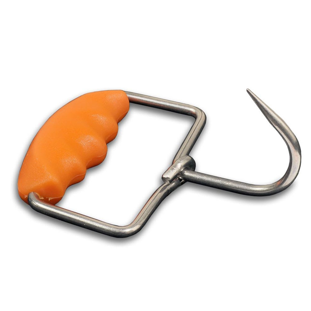 Dexter Russell T323 PGPC 4 1/2" Open Grip Hook,  1/4" dia., Center Pull