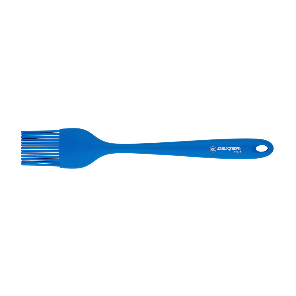 Dexter Russell 91534 10 3/4" Pastry Brush - Silicone, Blue