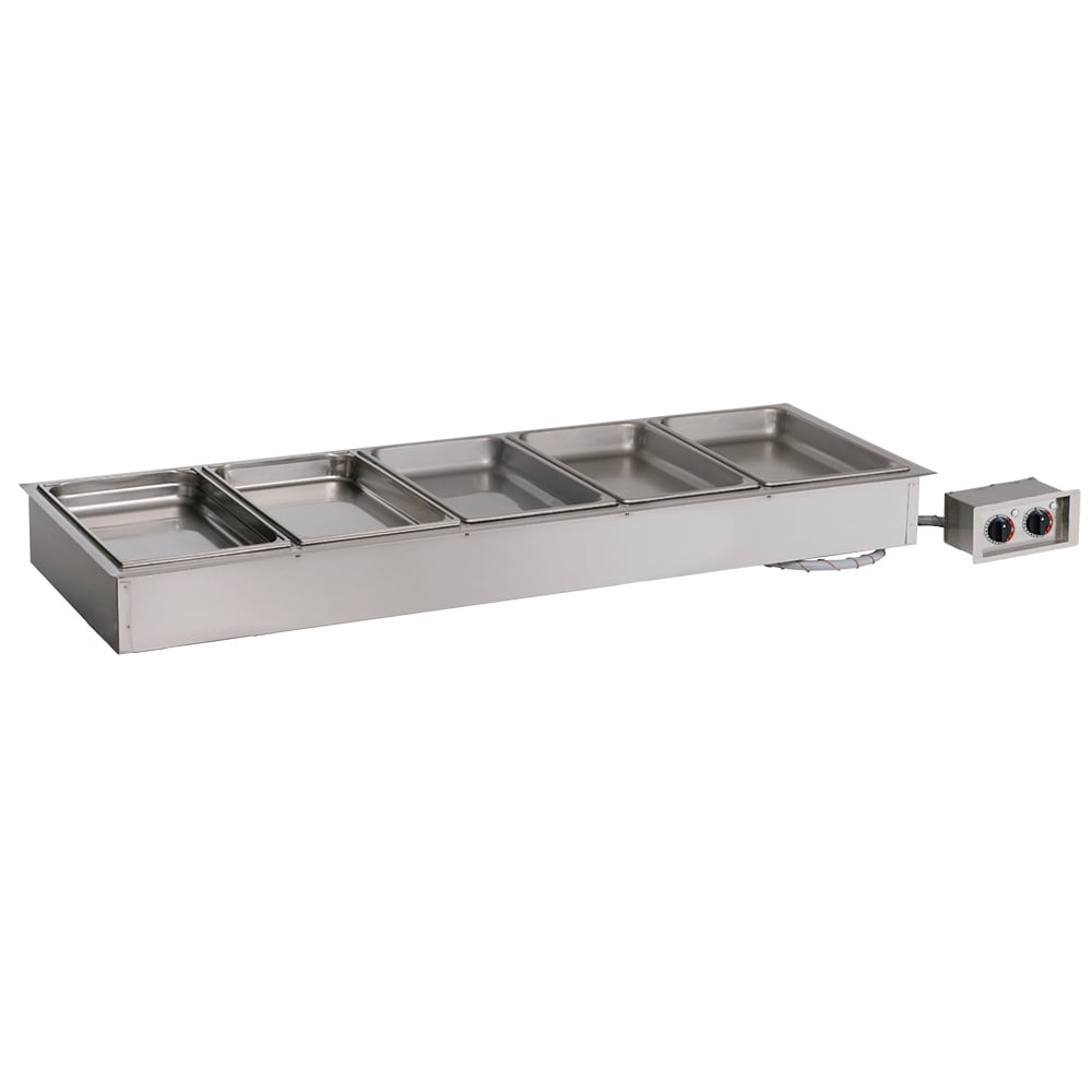 Alto-Shaam 500-HW/D4 Drop-In Hot Food Well w/ (5) Full Size Pan Capacity, 208 240v/1ph