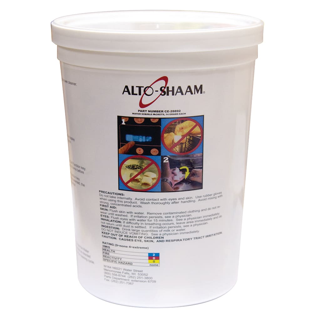 Alto-Shaam CE-28892 Cleaning Tabs, (90) Packets Each Container