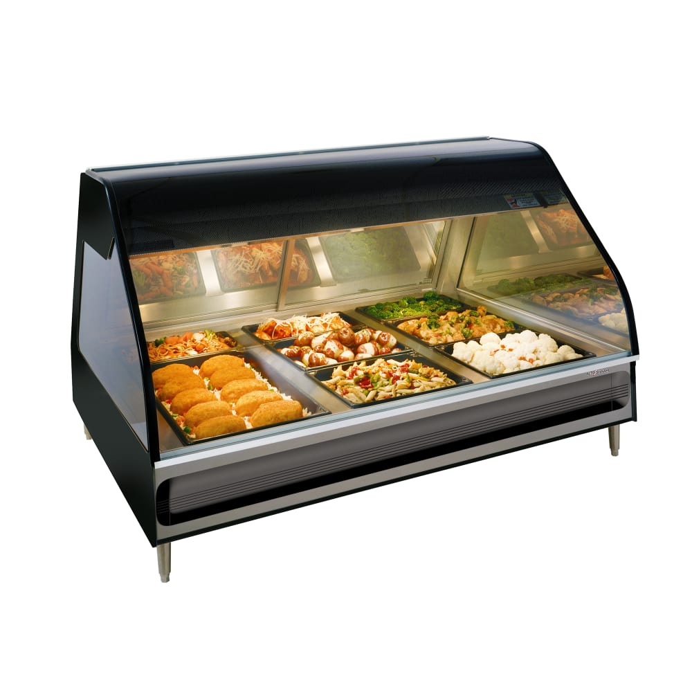 Alto-Shaam ED3-48 48" Full Service Countertop Heated Display Case - 208v