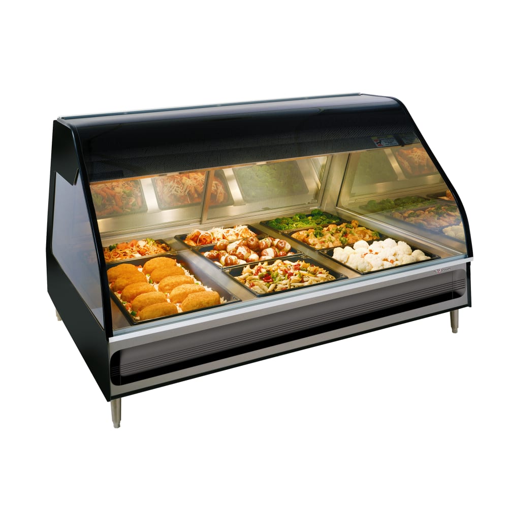Alto-Shaam ED3-48 48" Full Service Countertop Heated Display Case - 240v