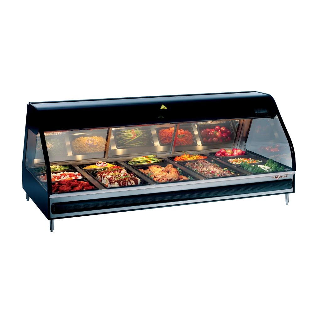 Alto-Shaam ED3-72 72" Full Service Countertop Heated Display Case - 208v