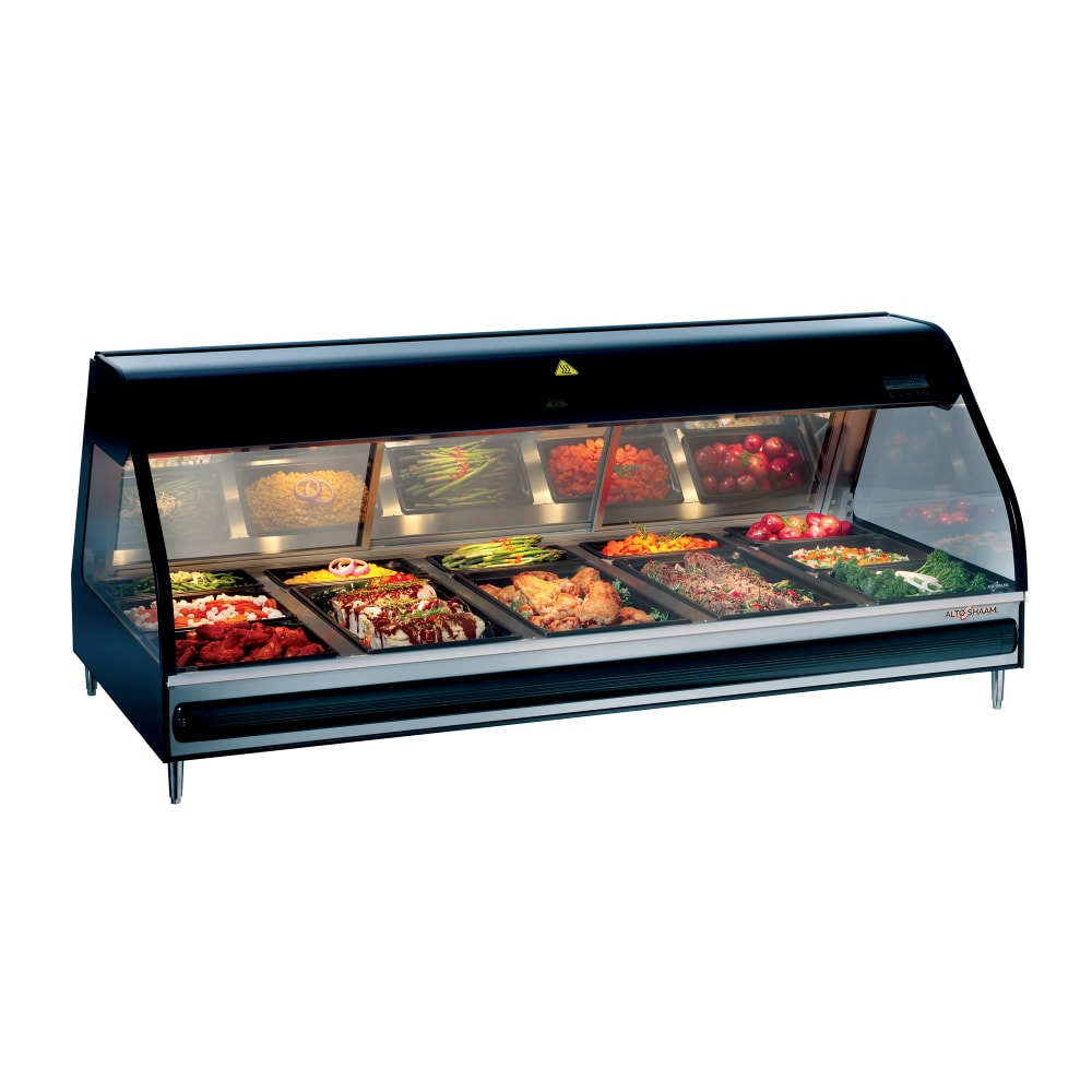 Alto-Shaam ED3-72 72" Full Service Countertop Heated Display Case - 240v