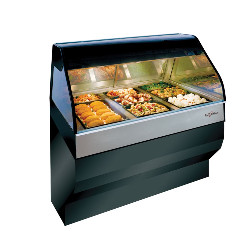 Alto-Shaam ED3SYS-48 48" Full Service Countertop Heated Display Case - 208v