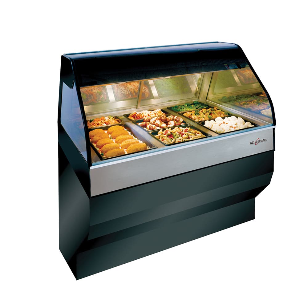 Alto-Shaam ED3SYS-48 48" Full Service Countertop Heated Display Case - 240v