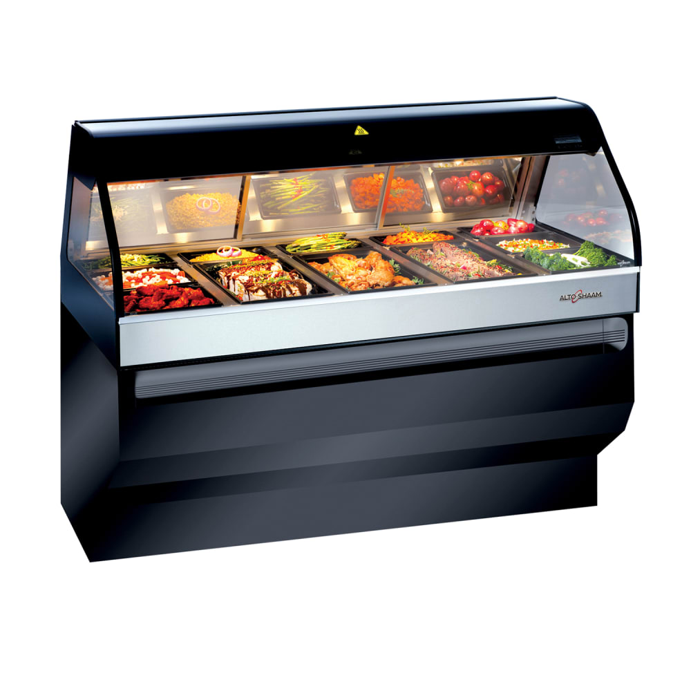 Alto-Shaam ED3SYS-72 72" Full Service Countertop Heated Display Case - 240v