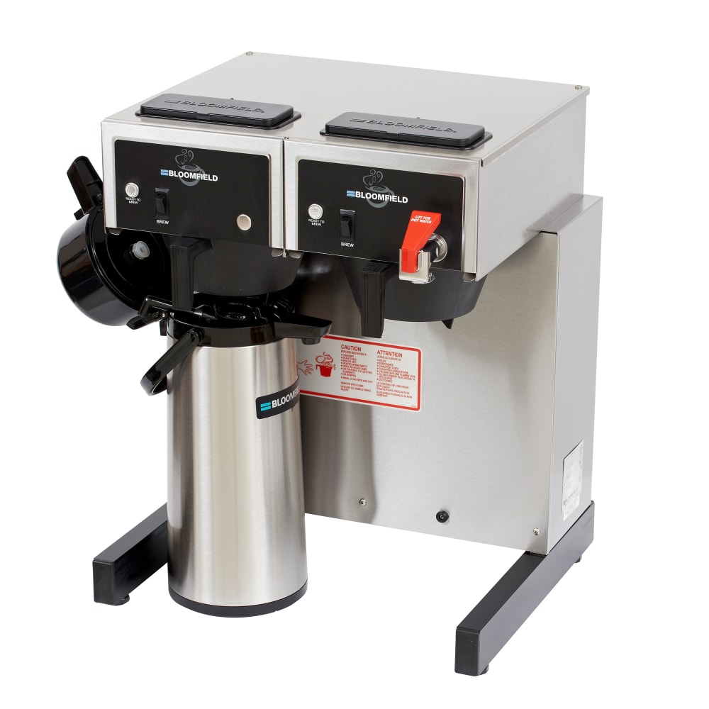Bloomfield 8792AF Gourmet 1000 Dual Automatic Airpot Brewer w/ Faucet, 120/240V