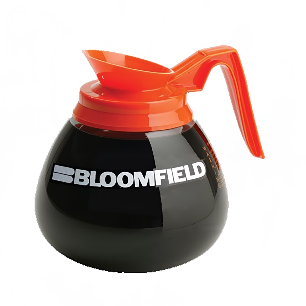Bloomfield DCF8901O24 Glass Decaf Decanter w/ Orange Handle