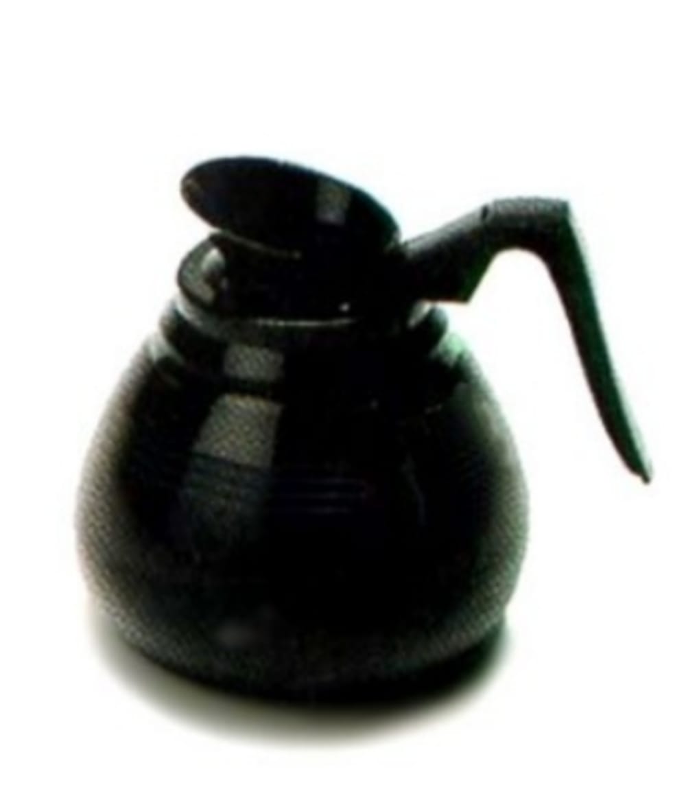 Bloomfield REG8906BL24 Glass Decanter w/ Black Handle, No Imprint