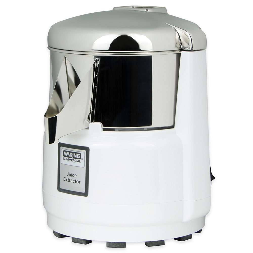 Waring 6001C Heavy Duty Juicer w/ Stainless Bowl & Cover, Pulp Free, Polycarbonate Housing