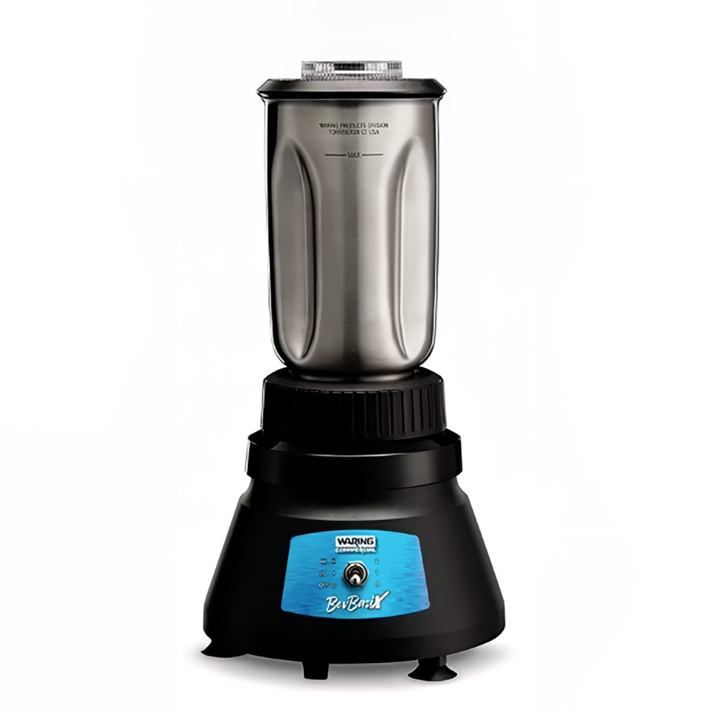 Waring BB145S BevBasix Countertop Drink Blender w/ Stainless Steel Container