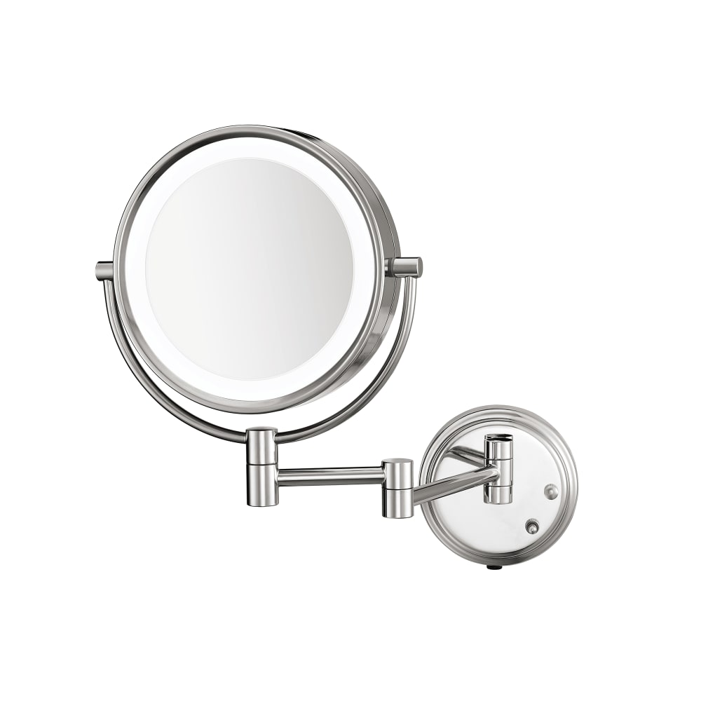 Conair Hospitality Wall Mount LED Lighted Mirror w/ 13 1/2" Extendable Arm - Polished Chrome, 120v (BE6BLEDCWH)