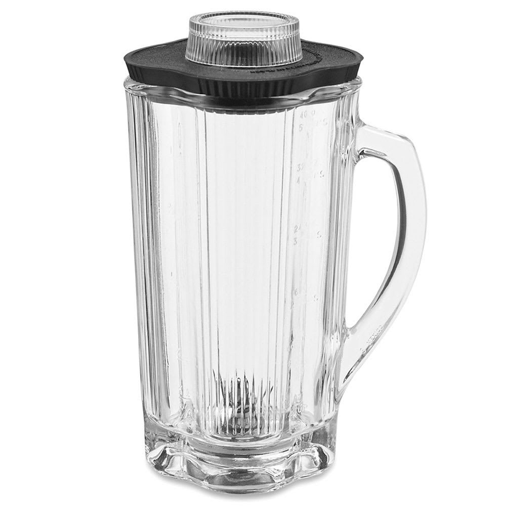 Waring CAC32 40 oz Glass Blender Container for 700, 7011, 7012 and More w/ Lid