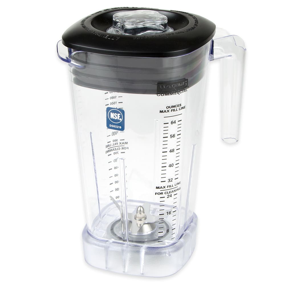 Waring CAC95 64 oz Copolyester Blender Container for MX Series w/ Lid, BPA-Free